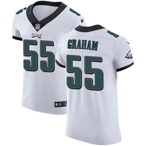 Nike Eagles #55 Brandon Graham White Men's Stitched NFL Vapor Untouchable Elite Jersey